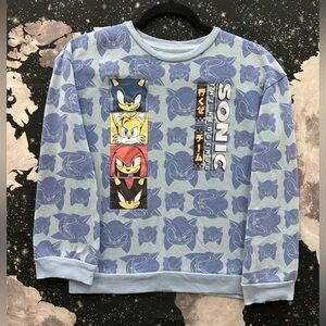 Sonic The Hedgehog Pullover Sweatshirt